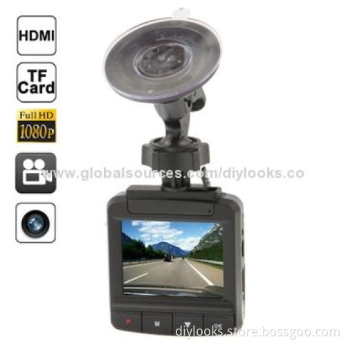 2.4-inch Full HD 1080P Vehicle DVR, 148° Viewing Angle, Supports TF Card, Loop Recording